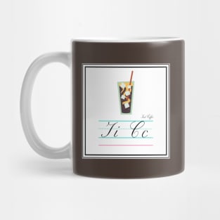 Iced Coffee Queer Alphabet Cards Mug